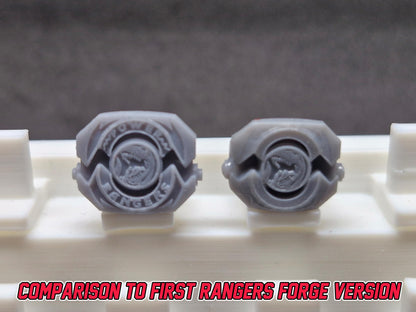 Mighty Morphin Power Rangers - Power Morpher / Dino Buckler | Street Fighter Crossover | 1/12 Accessories Scale | Lightning Collection