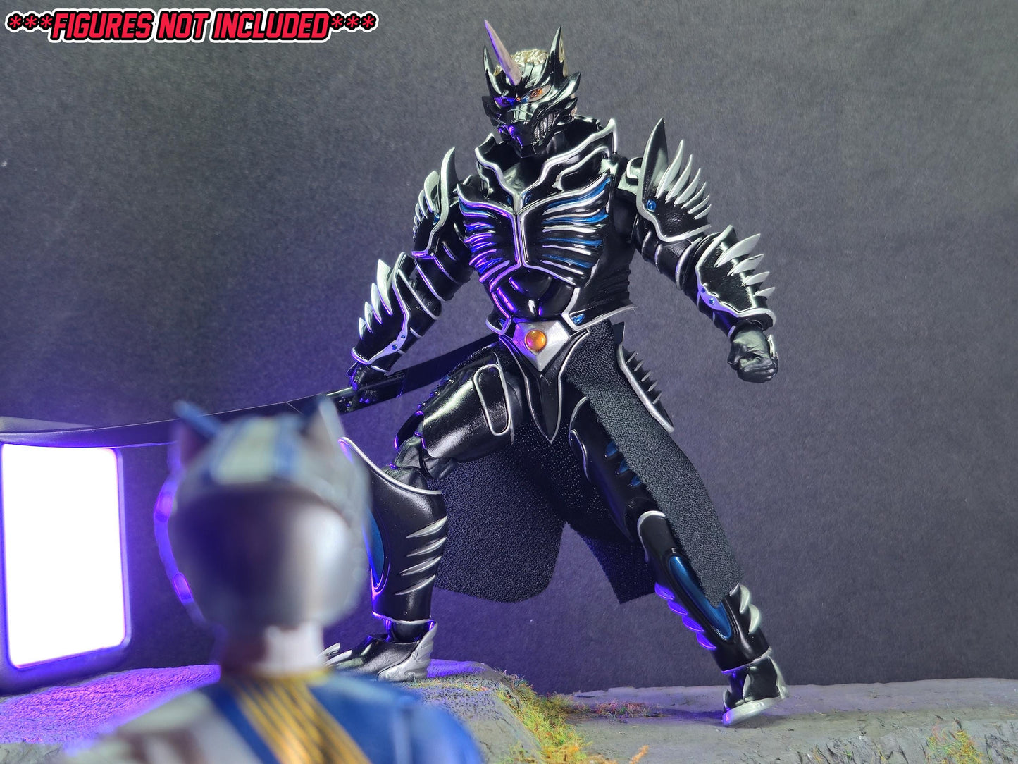 Power Rangers Wild Force - Zen-Aku | Gaoranger - Duke Org Rouki | Conversion Kit | Marvel Legends | Lightning Collection | 1/12 Accessories