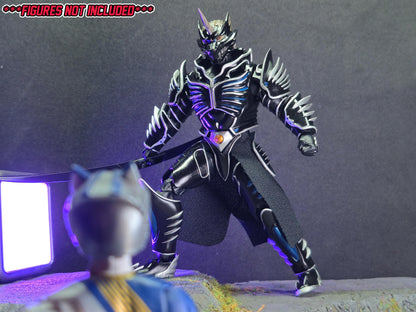 Power Rangers Wild Force - Zen-Aku | Gaoranger - Duke Org Rouki | Conversion Kit | Marvel Legends | Lightning Collection | 1/12 Accessories