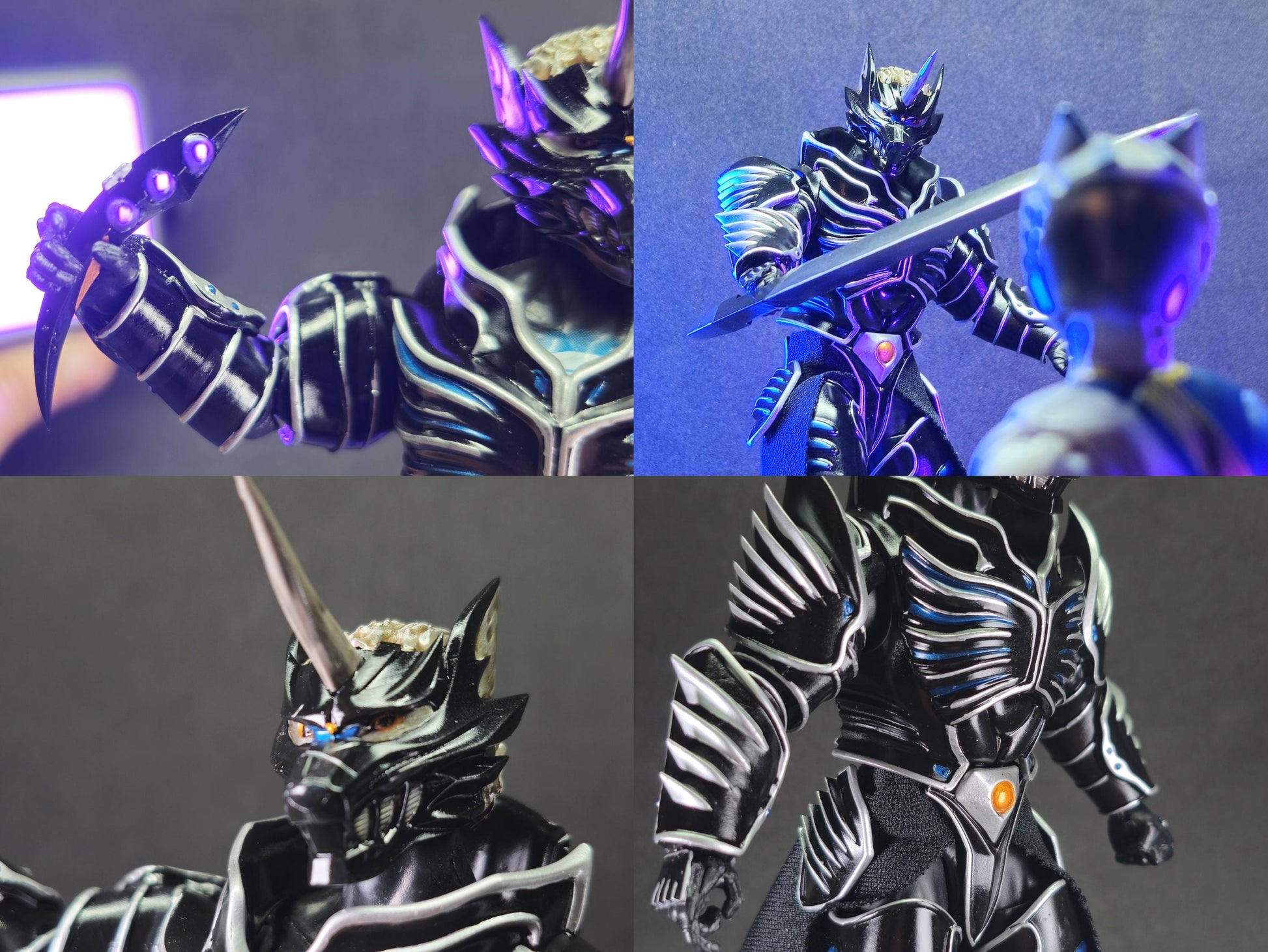 Power Rangers Wild Force - Zen-Aku | Gaoranger - Duke Org Rouki | Conversion Kit | Marvel Legends | Lightning Collection | 1/12 Accessories