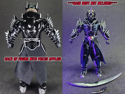 Power Rangers Wild Force - Zen-Aku | Gaoranger - Duke Org Rouki | Conversion Kit | Marvel Legends | Lightning Collection | 1/12 Accessories