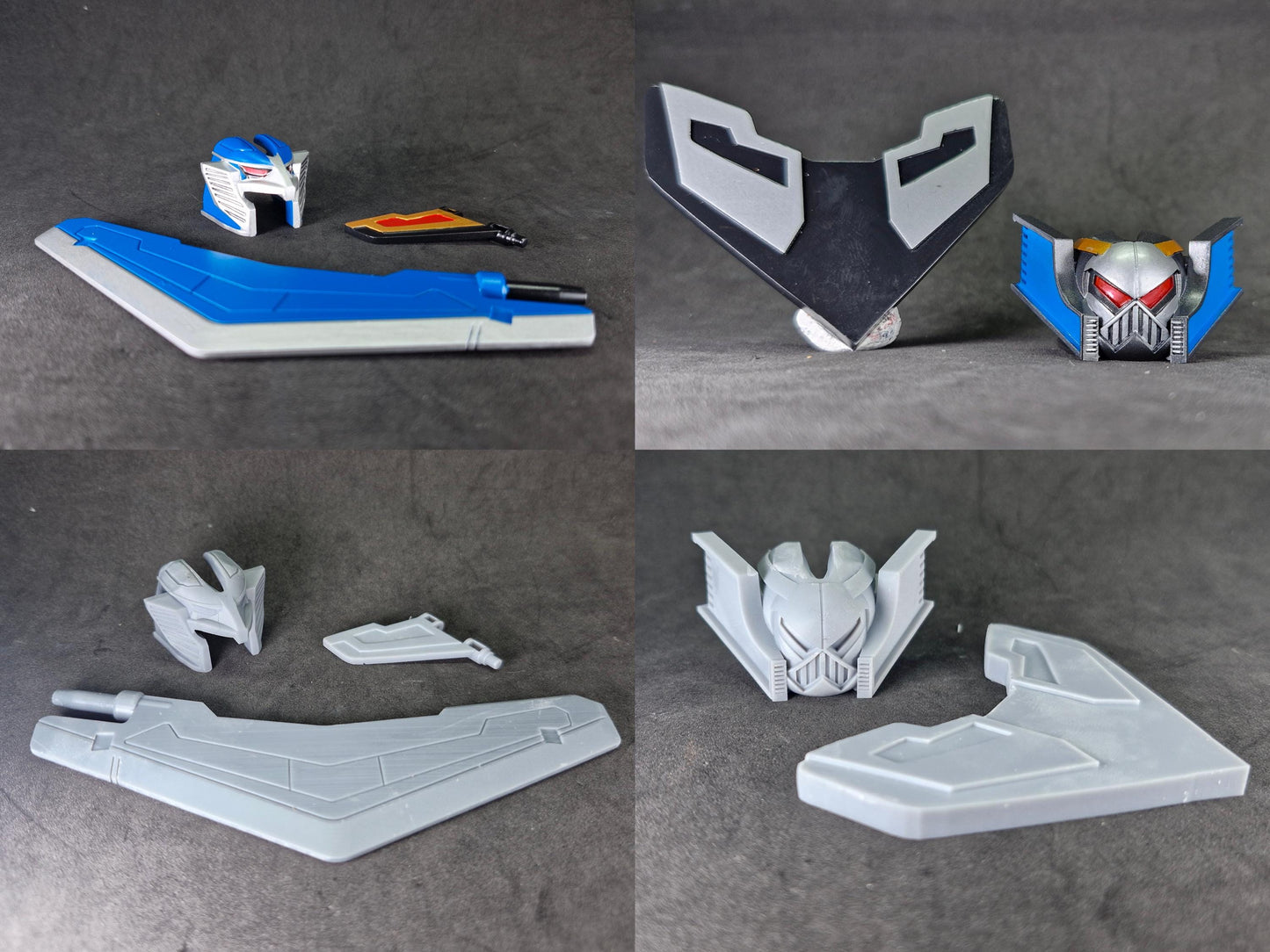 Power Rangers Lost Galaxy Deluxe Stratoforce Megazord 3D Printed Parts [1999]