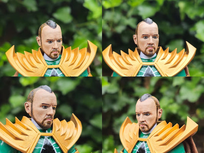 Legend of the Albino Drake Headsculpt | 1/12 - Lightning Collection Accesory | 3D Printed