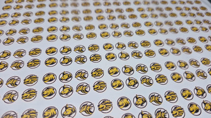 Power Rangers Wild Force Decals | READ DESCRIPTION | Lighting Collection | 1/12 Accesory