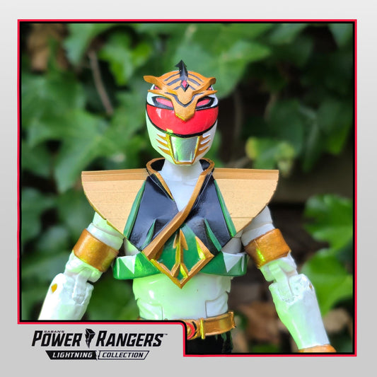 Lord Drakkon Evo 1 Helmet and Shield | Lightning Collection 1:12 Accesory | 3D Printed