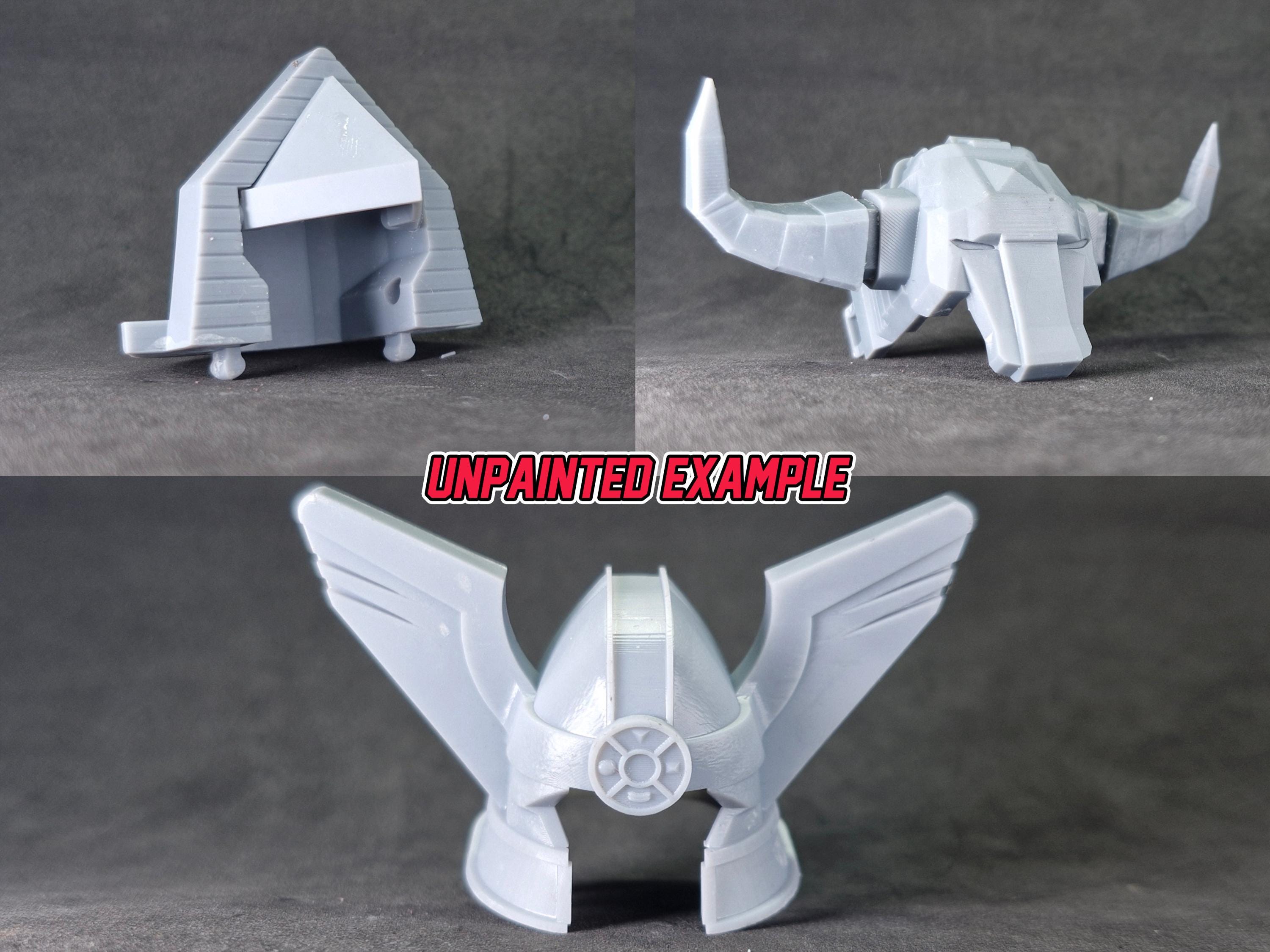 Power Rangers ZEO Deluxe Megazord 3D Printed Replacement Parts