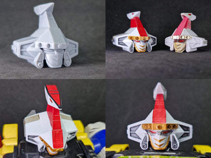 Mighty Morphin Power Rangers Deluxe Ninja Megazord 3D Printed Replacement Parts | Upgrades [1995]