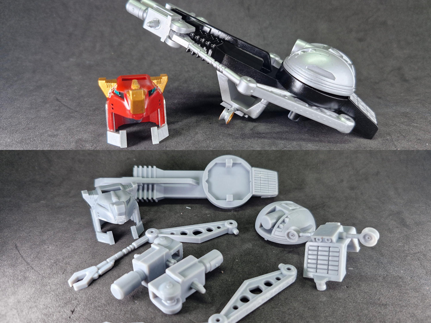 Power Rangers Lost Galaxy Deluxe Centaurus Megazord 3D Printed Parts [1999]