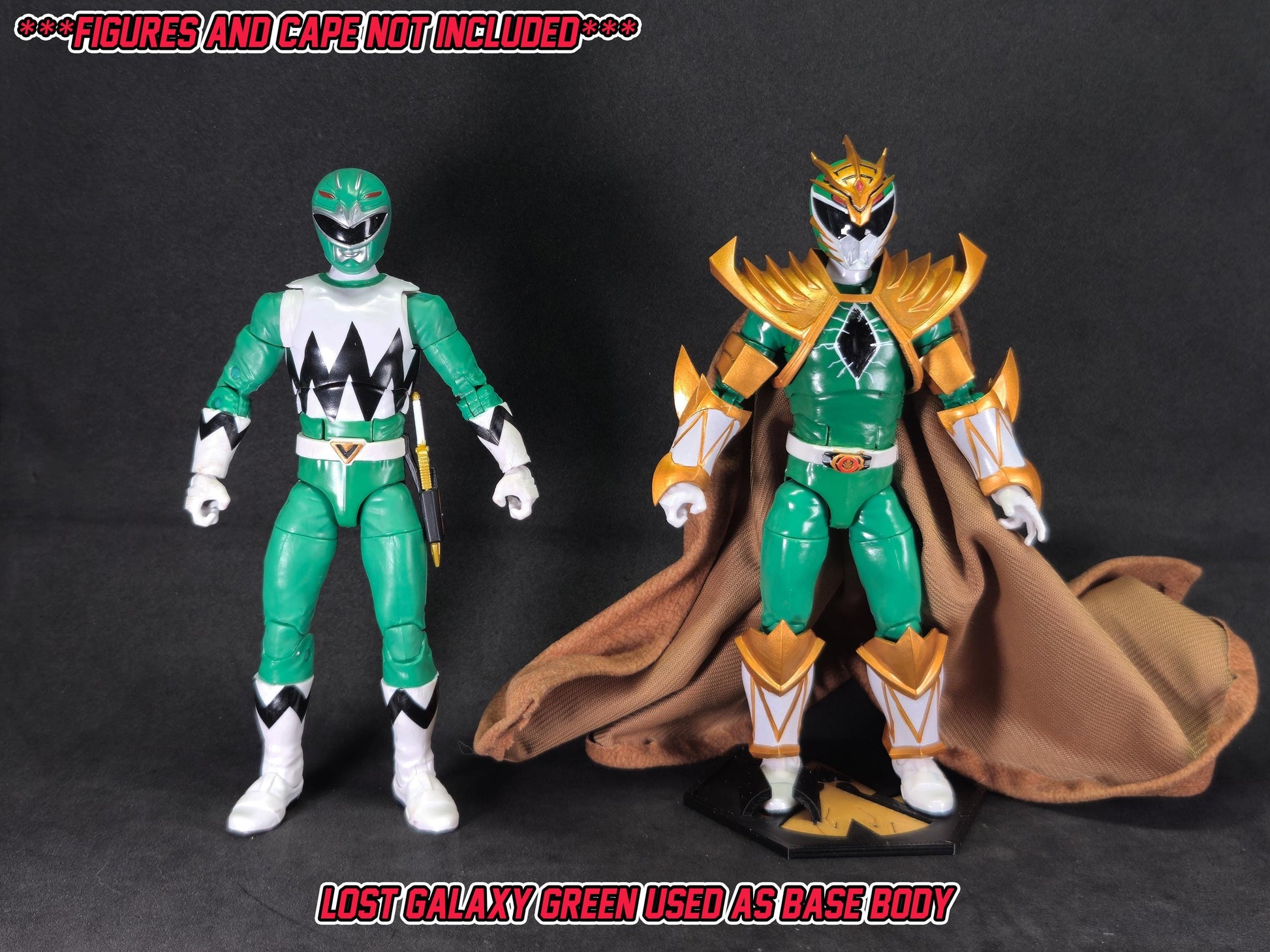 Power Rangers Drakkon Ranger - Tommy Oliver | Conversion Kit | Lightning Collection Accessories