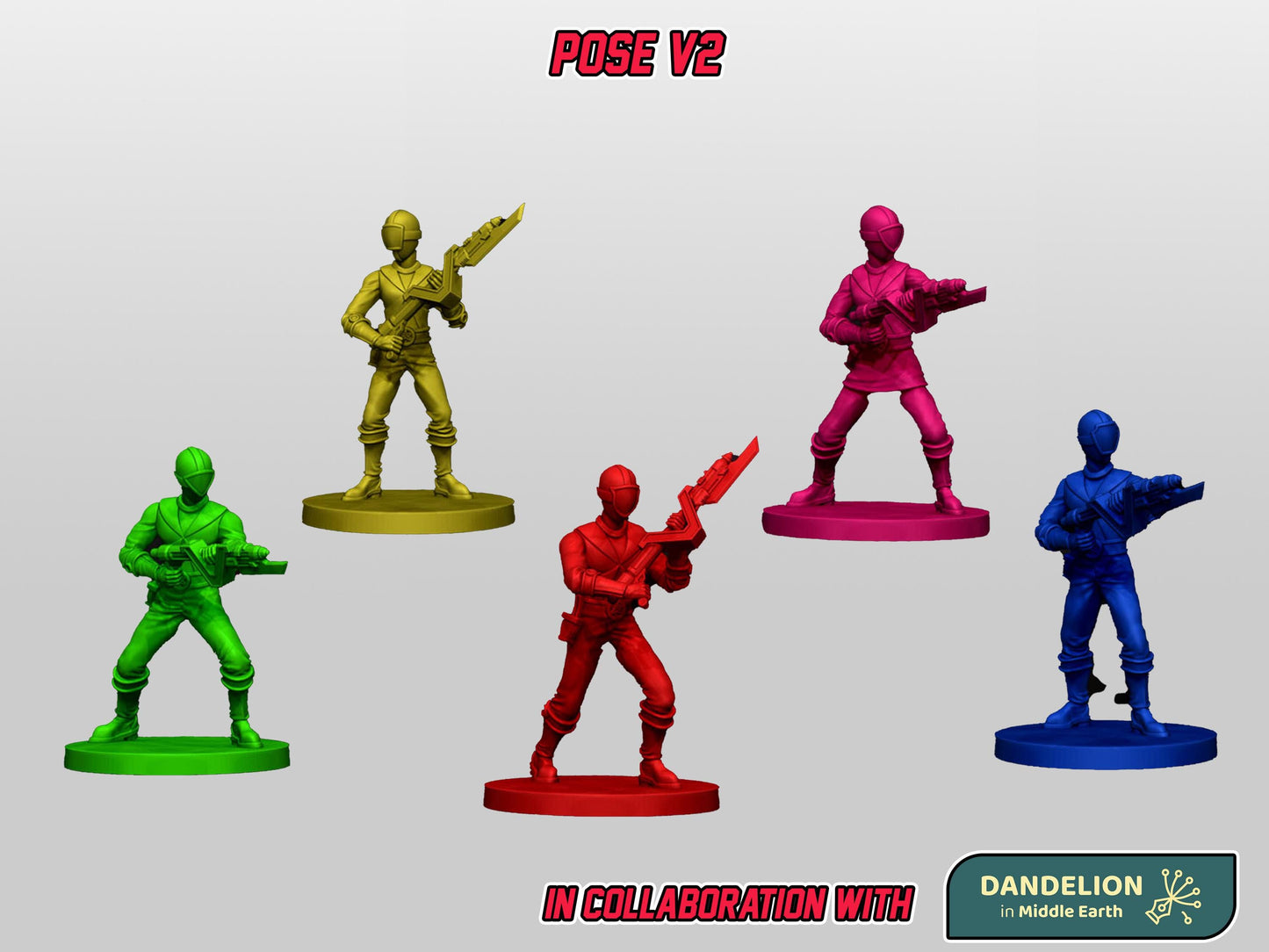 Heroes of the Grid - Lightspeed Rescue / GoGoV Miniatures | Epic Scale 50mm Miniature Tabletop Gaming