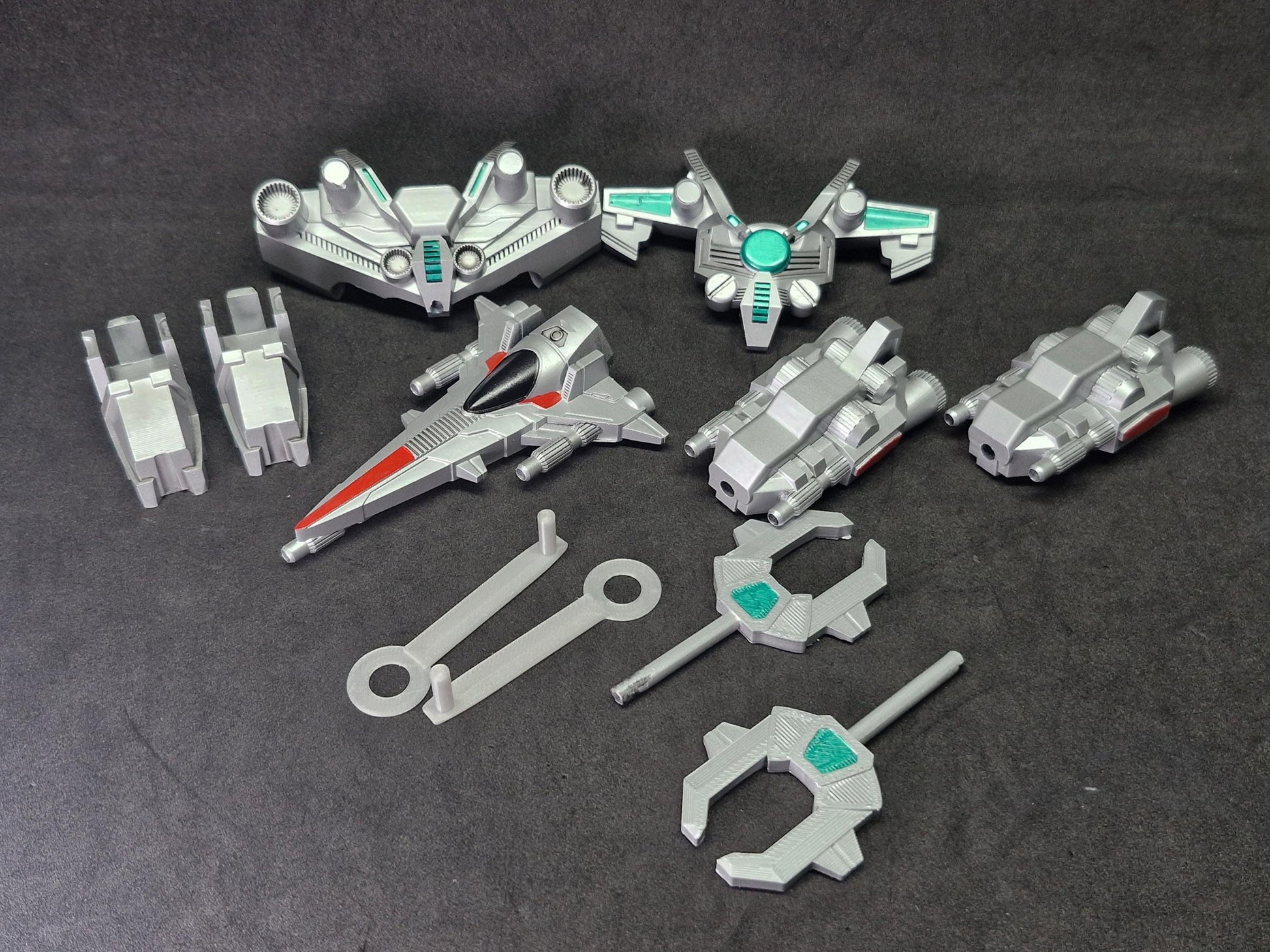 Power Rangers Lost Galaxy - Red Ranger Battlizer | Lightning Collection Accessories | 3D Printed