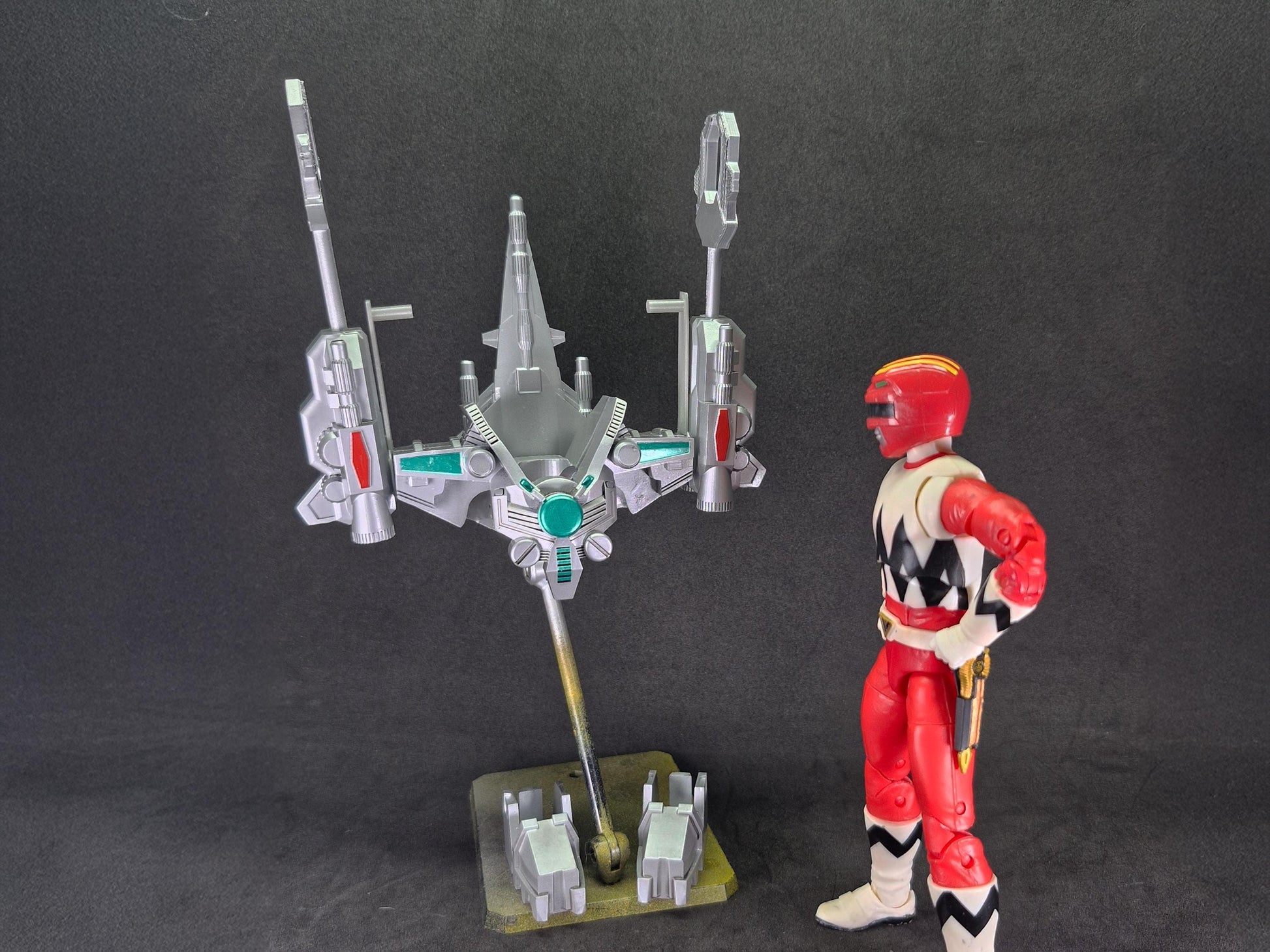 Power Rangers Lost Galaxy - Red Ranger Battlizer | Lightning Collection Accessories | 3D Printed