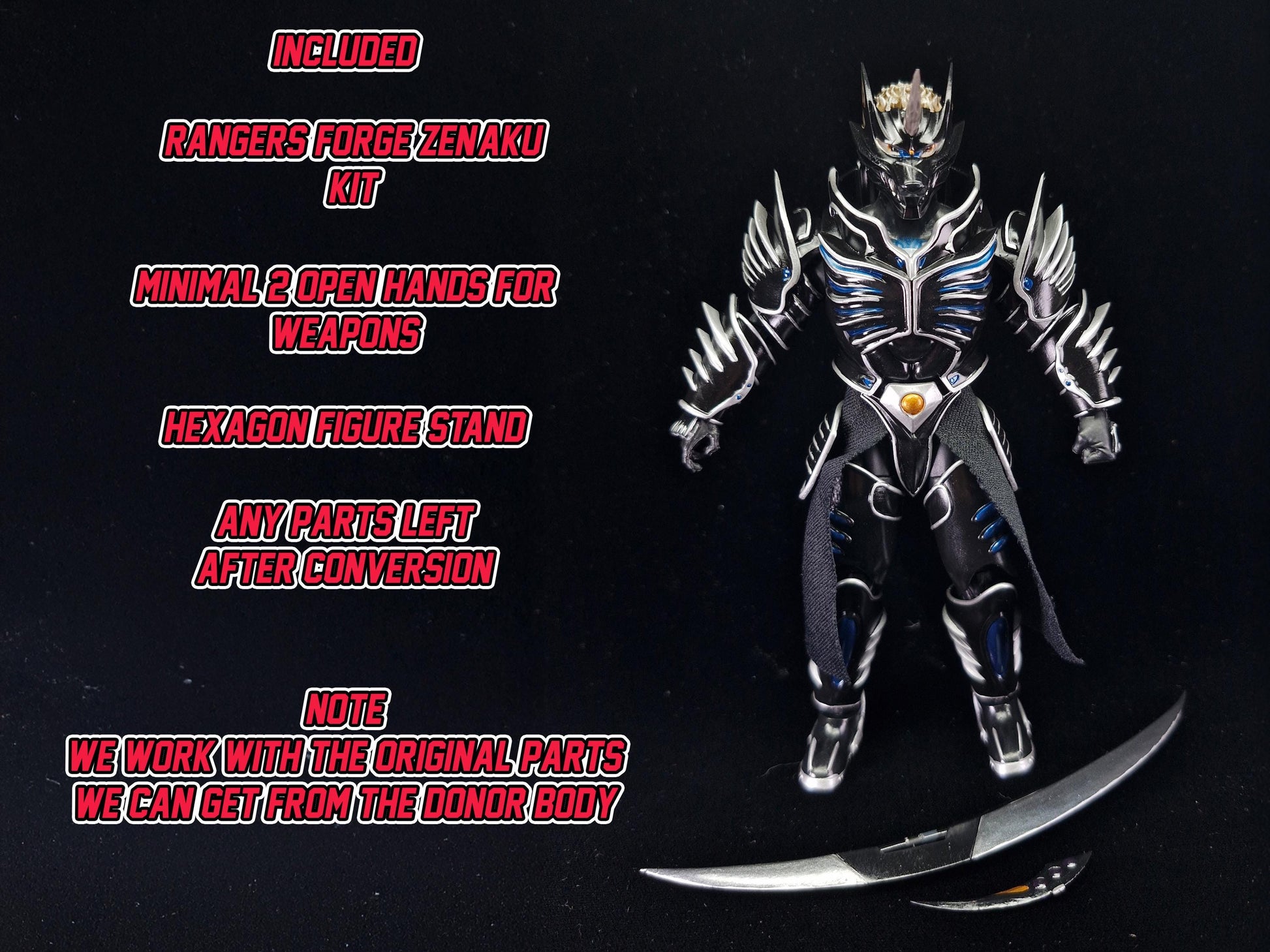 Power Rangers - Wild Force Zen-Aku | Full Custom Figure