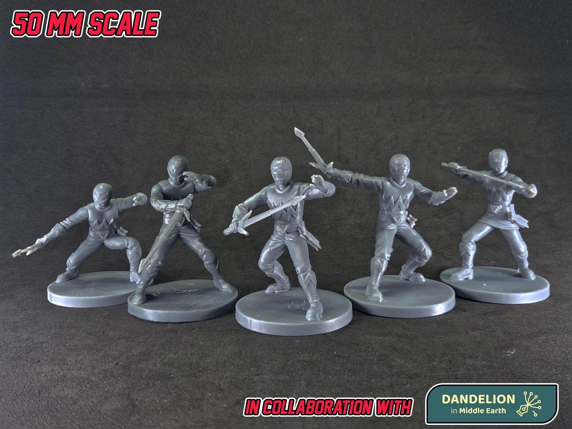 Heroes of the Grid - Lost Galaxy / Gingaman Miniatures | Epic Scale 50mm Miniature Tabletop Gaming
