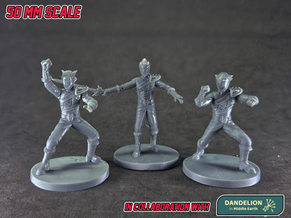 Heroes of the Grid - Dino Charge / Kyoryuger Special Rangers Miniatures | Epic Scale 50mm Miniature Tabletop Gaming