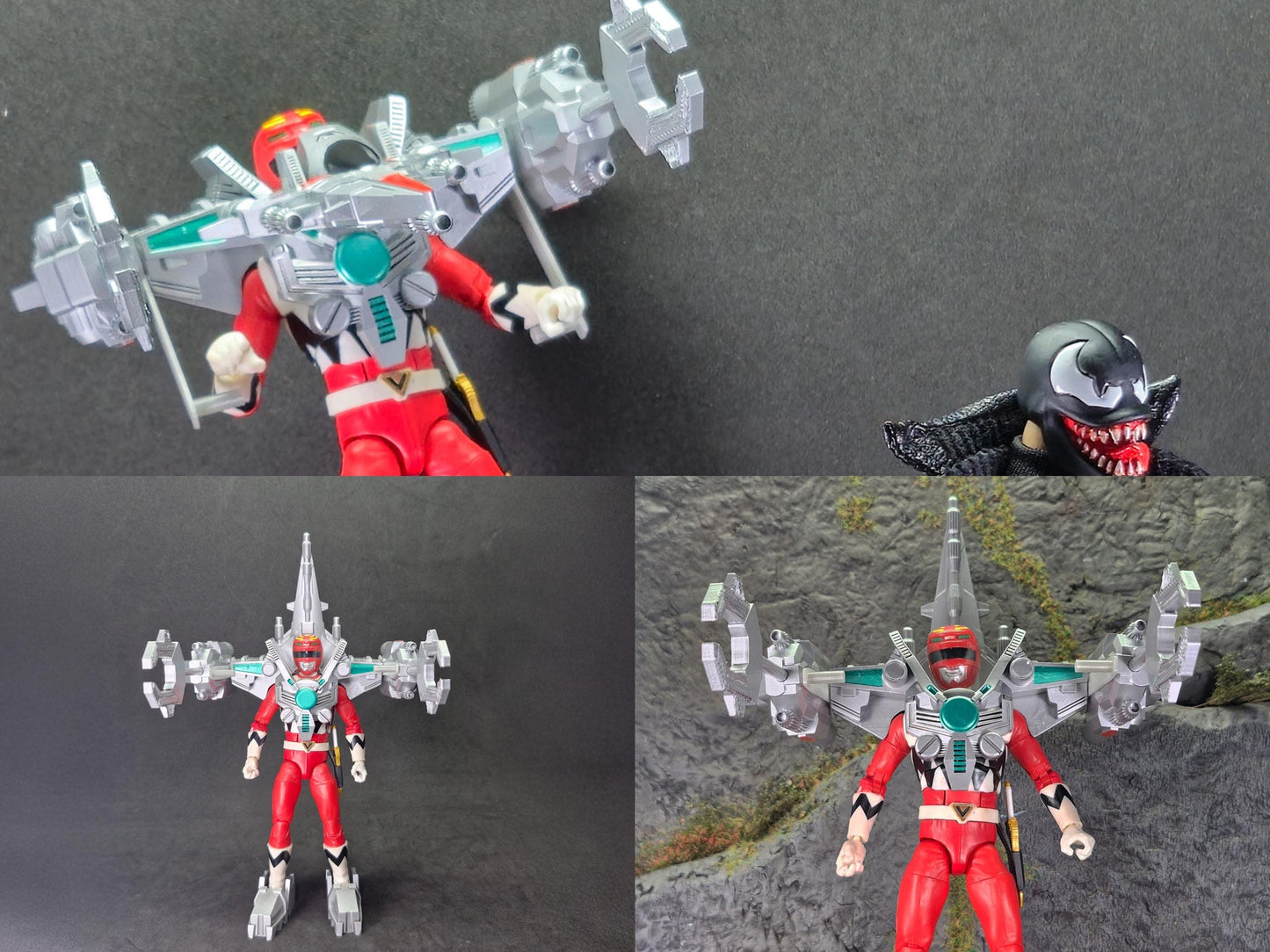 Power Rangers Lost Galaxy - Red Ranger Battlizer | Lightning Collection Accessories | 3D Printed