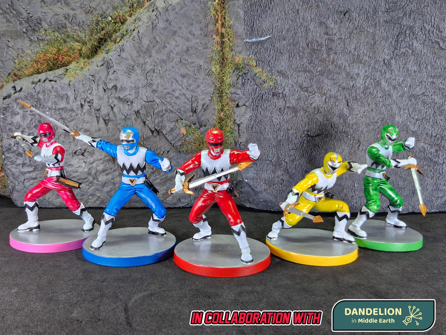 Heroes of the Grid - Lost Galaxy / Gingaman Miniatures | Epic Scale 50mm Miniature Tabletop Gaming