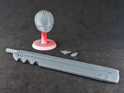 Power Rangers Time Force Black Time Force Ranger Conversion Kit| Lightning Collection