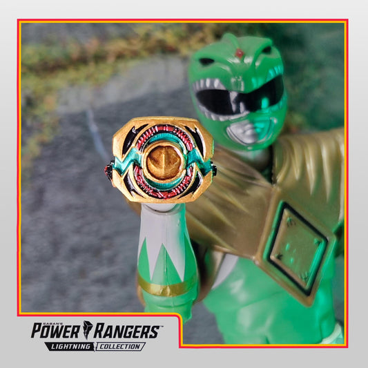 Mighty Morphin Power Rangers - Power Morpher / Dino Buckler | Master Morpher | 1/12 Accessories Scale | Lightning Collection