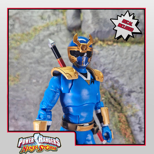 Power Rangers Ninja Storm - Navy Thunder Ranger / Hurricaneger - KuwagaRaiger Conversion Kit | Lightning Collection Accessories