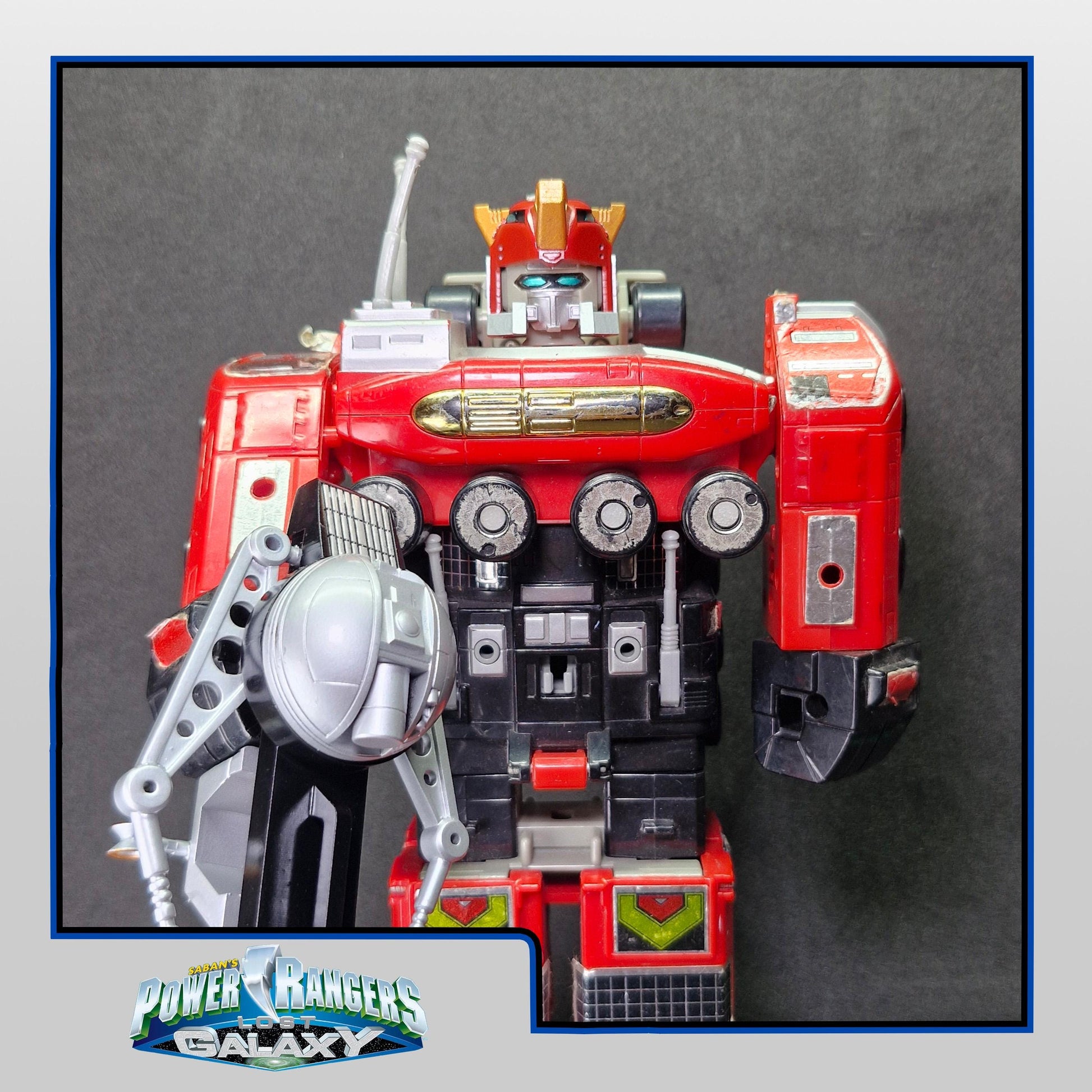 Power Rangers Lost Galaxy Deluxe Centaurus Megazord 3D Printed Parts [1999]