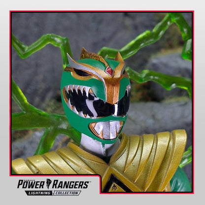 Mighty Morphin Power Rangers - Evil Green Ranger Helmet| Lightning Collection 1/12 Accessories