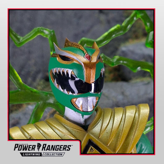 Mighty Morphin Power Rangers - Evil Green Ranger Helmet| Lightning Collection 1/12 Accessories