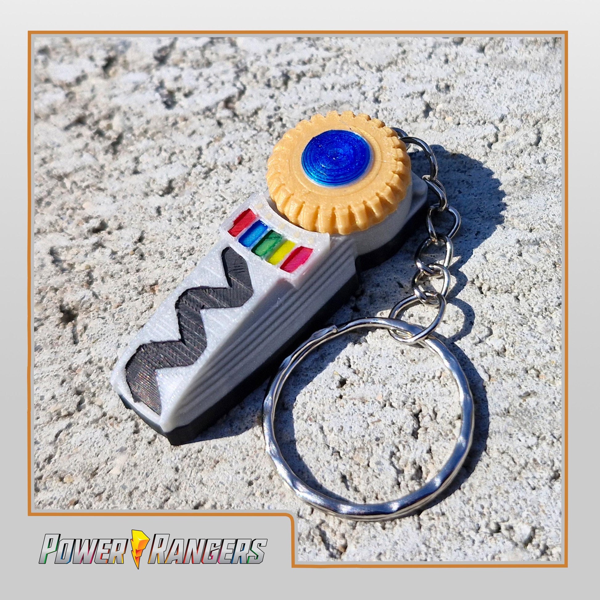 Power Rangers Lost Galaxy | Seiju Sentai Gingaman - Trans Morpher | Ginga Brace Keychain