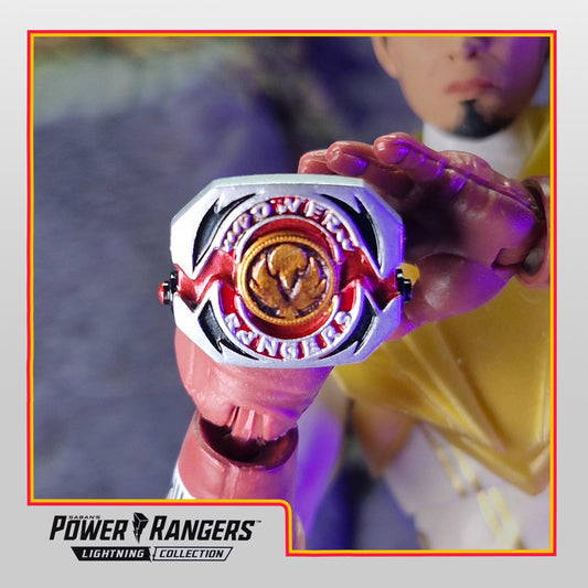 Mighty Morphin Power Rangers - Power Morpher / Dino Buckler | Street Fighter Crossover | 1/12 Accessories Scale | Lightning Collection