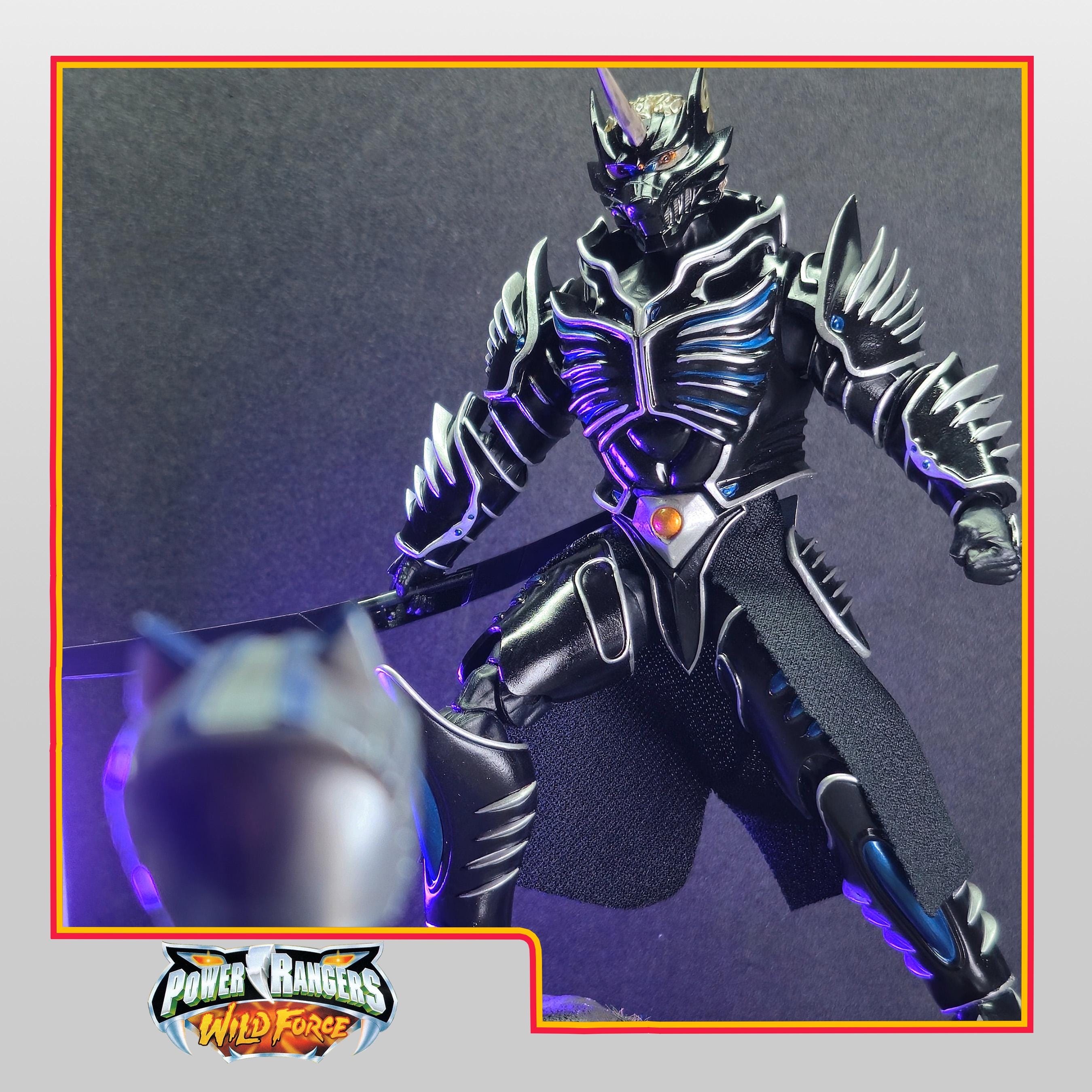 Power Rangers Wild Force - Zen-Aku | Gaoranger - Duke Org Rouki | Conv ...