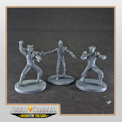 Heroes of the Grid - Dino Charge / Kyoryuger Special Rangers Miniatures | Epic Scale 50mm Miniature Tabletop Gaming
