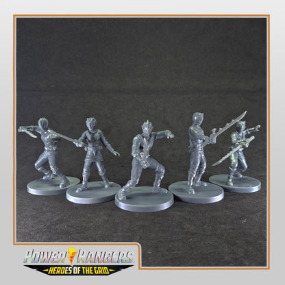Heroes of the Grid - Dino Fury / Ryusoulger Miniatures | Epic Scale 50mm Miniature Tabletop Gaming