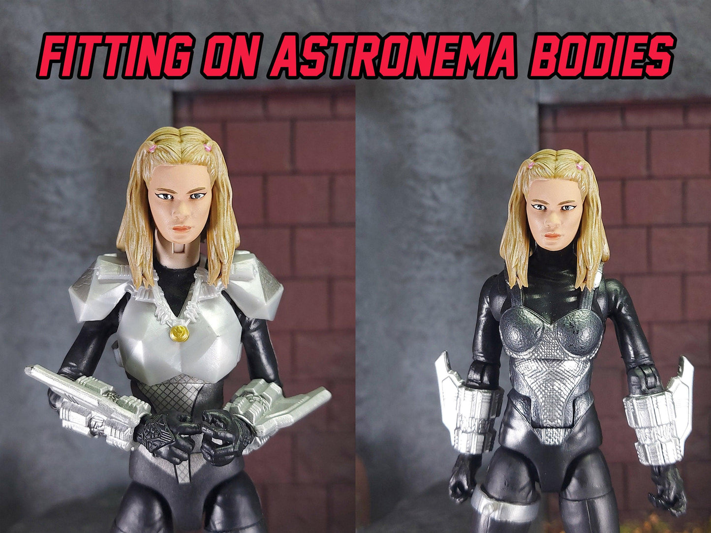 Karone - Lost Galaxy Pink Headsculpt | Lightning Collection Accessory | 3D Printed
