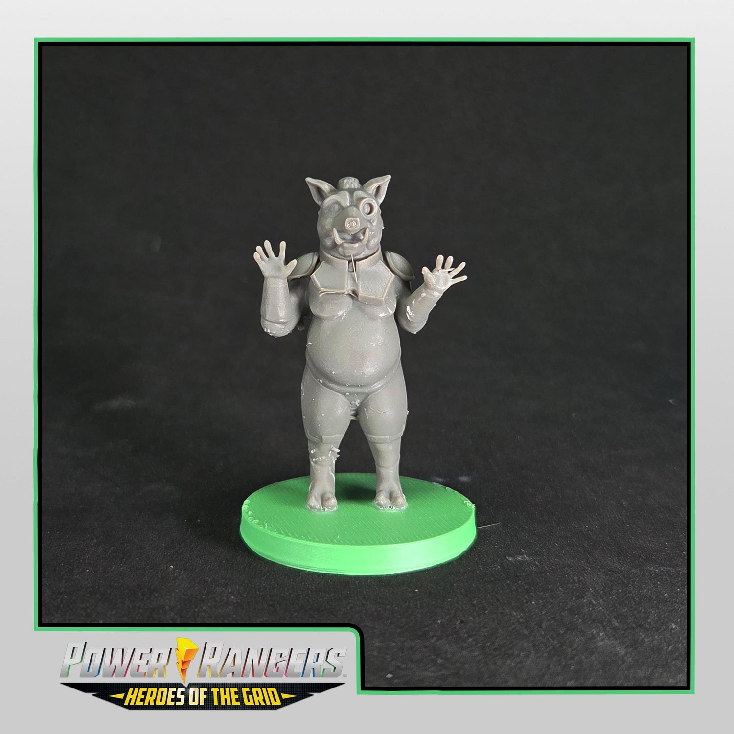 Power Rangers Heroes of the Grid - Mordant | Epic Scale 50mm Miniature Tabletop Gaming (Copy)