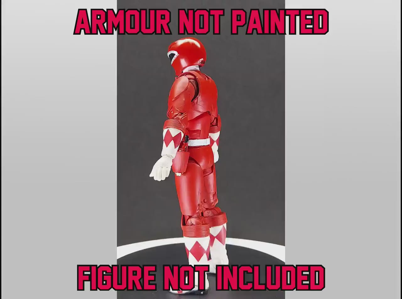 Mighty Morphin Power Rangers The Movie 1995 | Red Ranger | Lightning Collection Conversion Kit