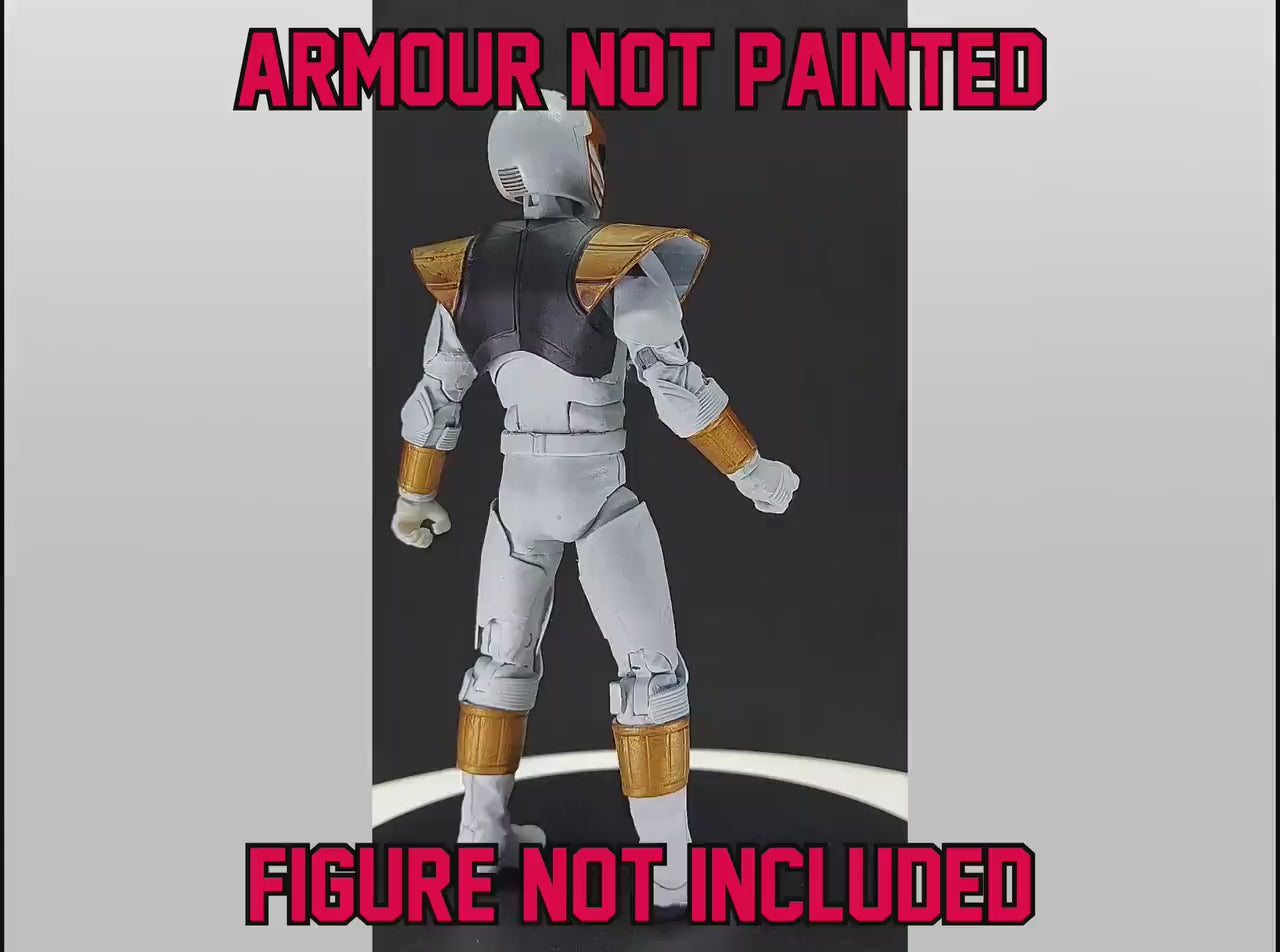Mighty Morphin Power Rangers The Movie 1995 | White Ranger | Lightning Collection Conversion Kit