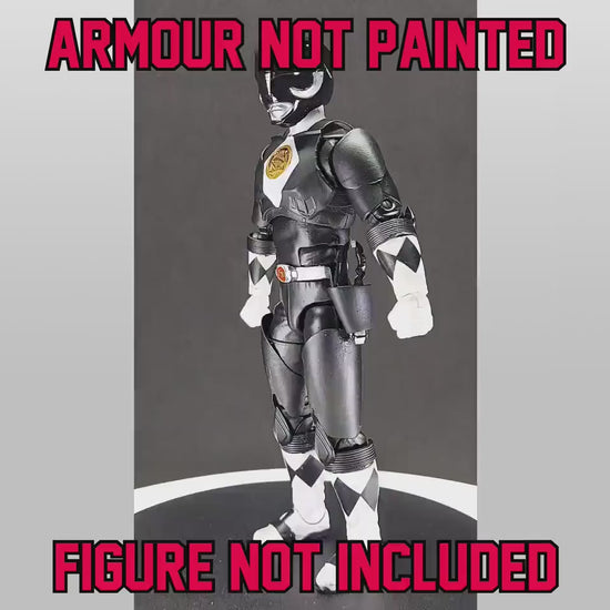 Mighty Morphin Power Rangers The Movie 1995 | Black Ranger | Lightning Collection Conversion Kit
