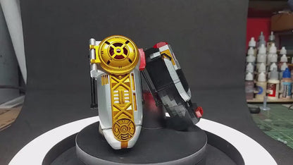 3D Printed & Painted Power Rangers Zeo - Zeonizer / Ohranger - Power Brace | Display Prop